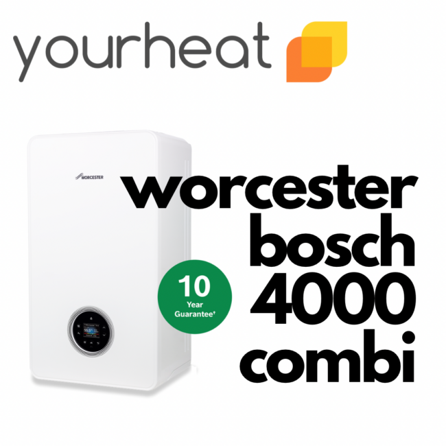 Worcester Bosch Greenstar 4000 4000 30kw Combination 4000 25kw Combination