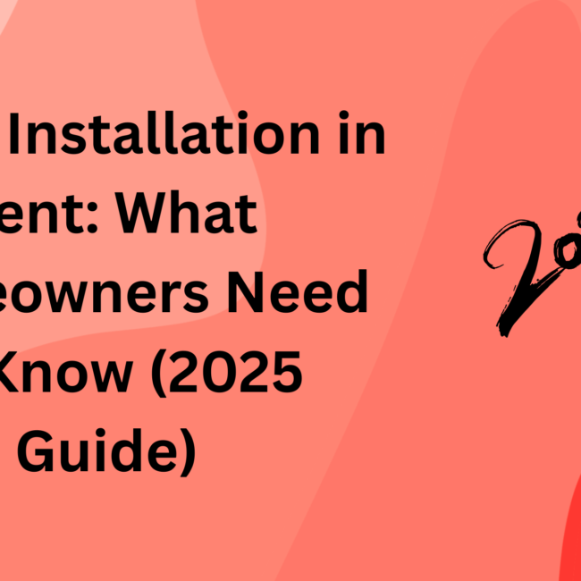 boiler installation Kent